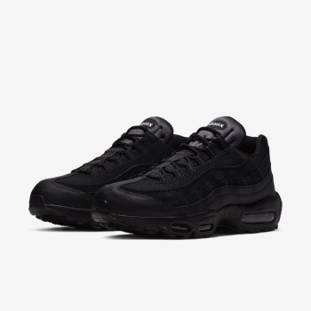 Nike Air Max 95 Essential - Férfi Utcai Cipő - Fekete/Sötét Szürke/Fehér/Fekete